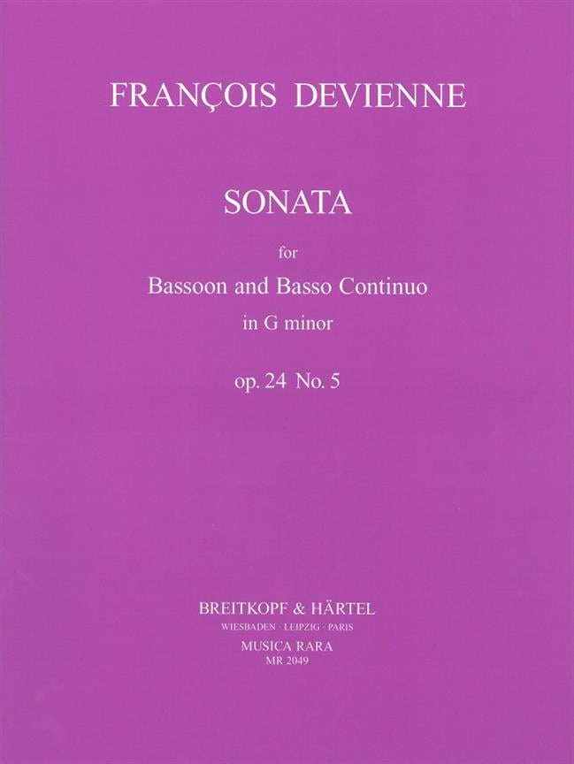 Sonate in g op. 24 Nr. 5